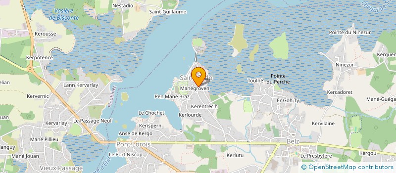 localisation de l'entreprise MADAME PAULE PICHARD  BELZ