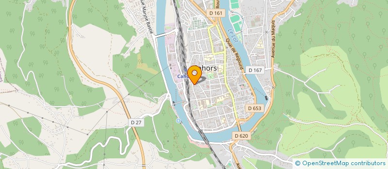 localisation de l'entreprise MADAME PAULE QUEBRE  CAHORS