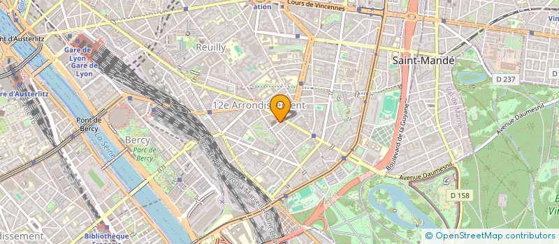 localisation de l'entreprise MADAME PAULE ROUAT  PARIS