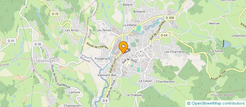 localisation de l'entreprise MADAME PAULE SAPALY  RANCHAL