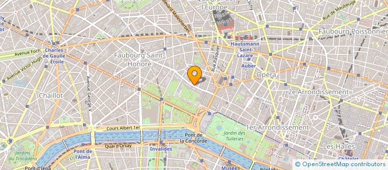 localisation de l'entreprise MADAME PAULE SARRAUDIE à PARIS