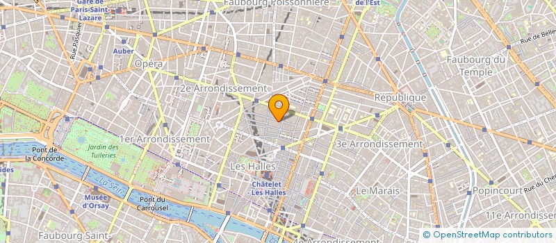 localisation de l'entreprise MADAME PAULE TEMPIER  PARIS