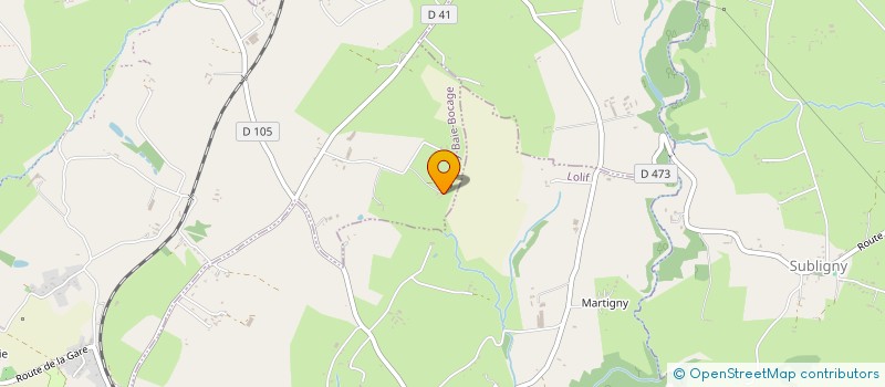 localisation de l'entreprise MADAME PAULE THEAULT  SARTILLY-BAIE-BOCAGE