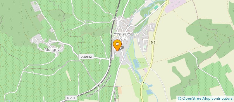 localisation de l'entreprise MADAME PAULE TRUEL  AVENAY-VAL-D'OR