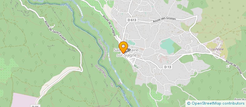 localisation de l'entreprise MADAME PAULE VIDAL à SAINT-CEZAIRE-SUR-SIAGNE