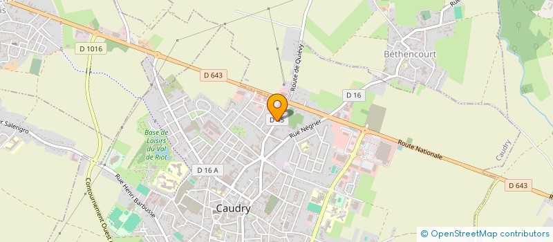 localisation de l'entreprise MADAME PAULE WATREMEZ  CAUDRY