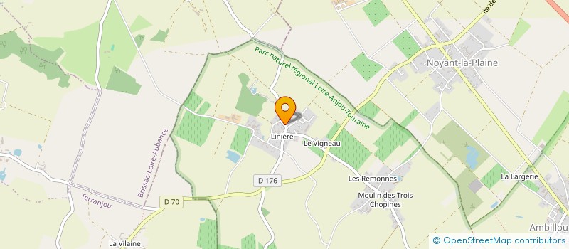 localisation de l'entreprise MADAME PAULETTE ABELLARD  DOUE-EN-ANJOU