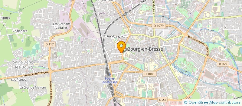 localisation de l'entreprise MADAME PAULETTE ALBAC  BOURG-EN-BRESSE