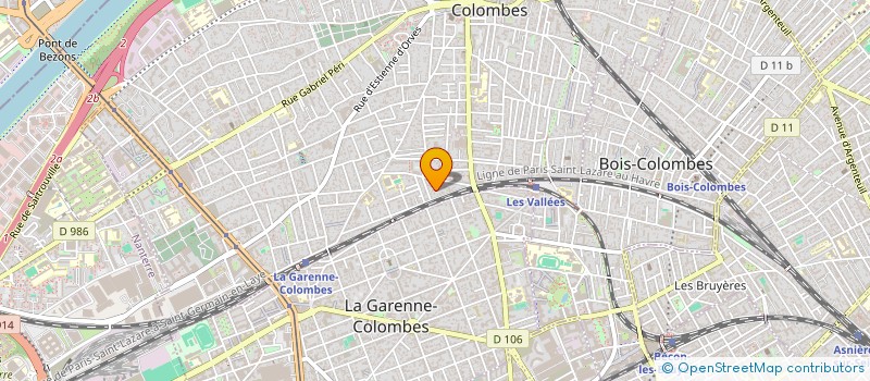 localisation de l'entreprise MADAME PAULETTE ASSALIT à COLOMBES