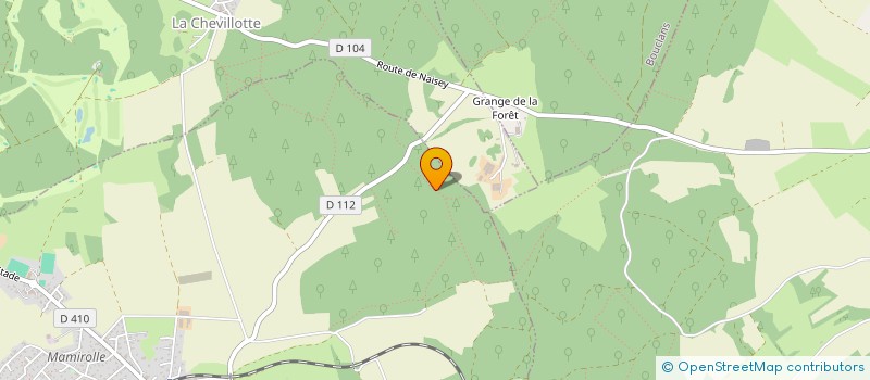 localisation de l'entreprise MADAME PAULETTE BALANCHE  MAMIROLLE