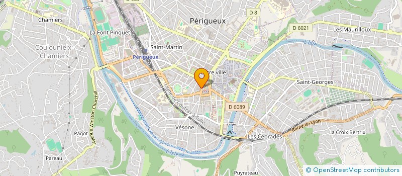 localisation de l'entreprise MADAME PAULETTE BANCHAREL à PERIGUEUX
