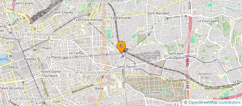 localisation de l'entreprise MADAME PAULETTE BARILE à MARSEILLE