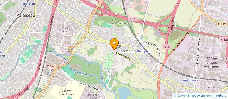 localisation de l'entreprise MADAME PAULETTE BARRAL  CHAMPLAN