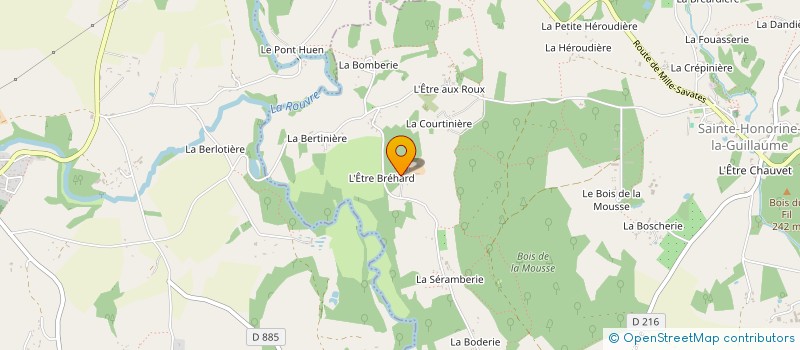 localisation de l'entreprise MADAME PAULETTE BATARD à PUTANGES-LE-LAC