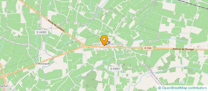 localisation de l'entreprise MADAME PAULETTE BERNARD  SAINT-SULPICE-DE-FALEYRENS