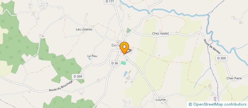 localisation de l'entreprise MADAME PAULETTE BINCHE à BENEST