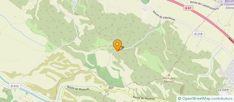 localisation de l'entreprise MADAME PAULETTE BLATCHE  SAINT-PAPOUL