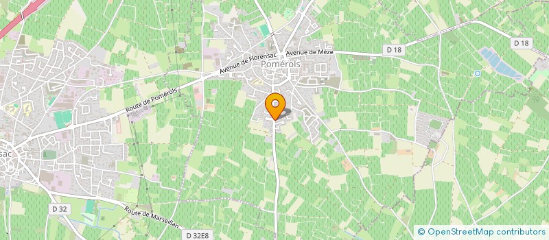 localisation de l'entreprise MADAME PAULETTE BONNEFOUS  POMEROLS