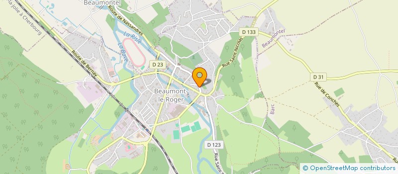 localisation de l'entreprise MADAME PAULETTE BOSEE  BEAUMONT-LE-ROGER