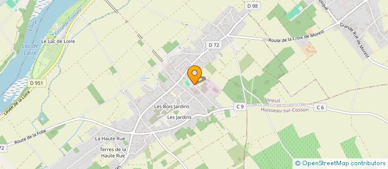 localisation de l'entreprise MADAME PAULETTE BRETON à VINEUIL