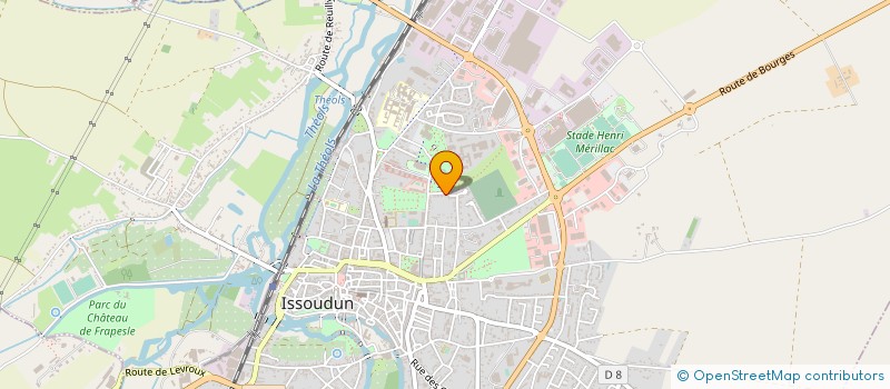 localisation de l'entreprise MADAME PAULETTE CAILLOUX à ISSOUDUN