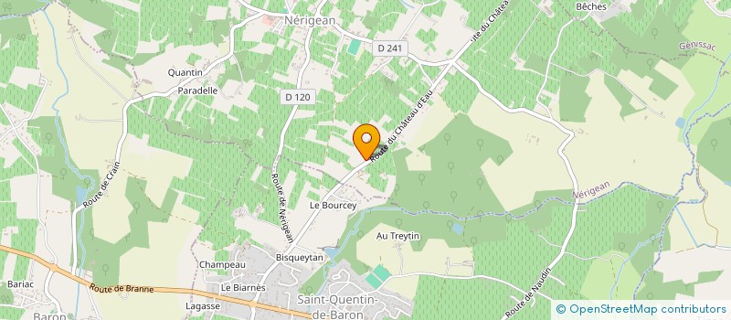 localisation de l'entreprise MADAME PAULETTE CASSIN  NERIGEAN