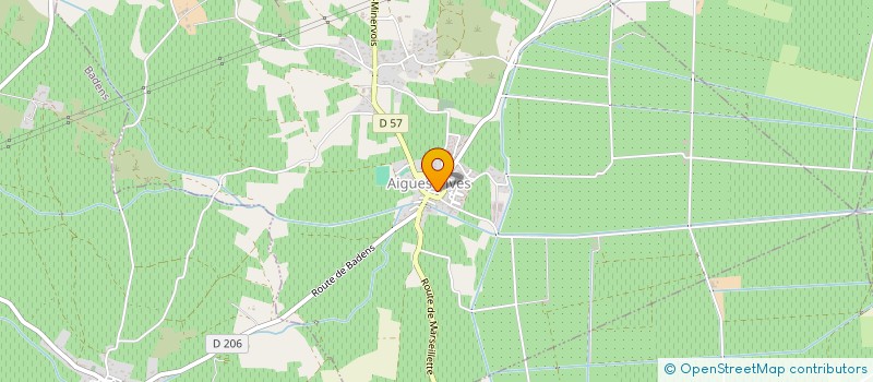 localisation de l'entreprise MADAME PAULETTE CASTRO  AIGUES-VIVES