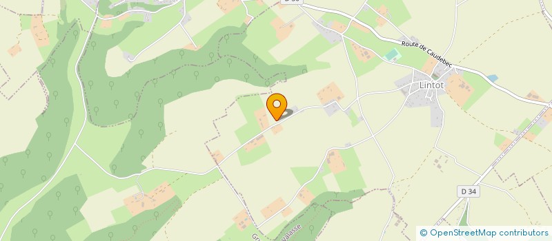 localisation de l'entreprise MADAME PAULETTE CAUMONT  LINTOT