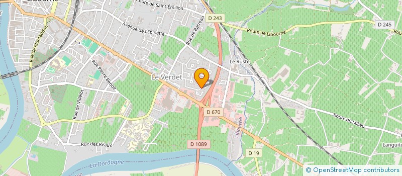 localisation de l'entreprise MADAME PAULETTE CHANLOT  LIBOURNE