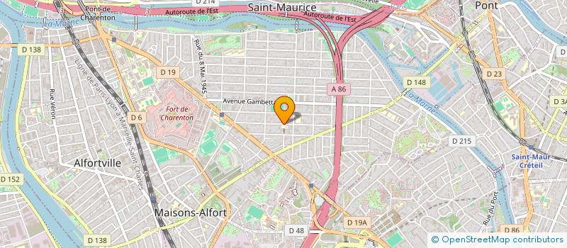 localisation de l'entreprise MADAME PAULETTE CHAPIN à MAISONS-ALFORT