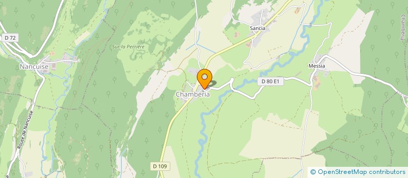 localisation de l'entreprise MADAME PAULETTE CHEVAL  LA CHAILLEUSE