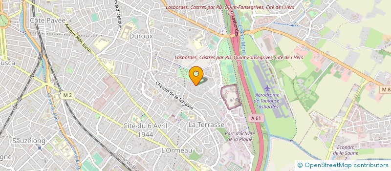 localisation de l'entreprise MADAME PAULETTE CHEVIET à TOULOUSE