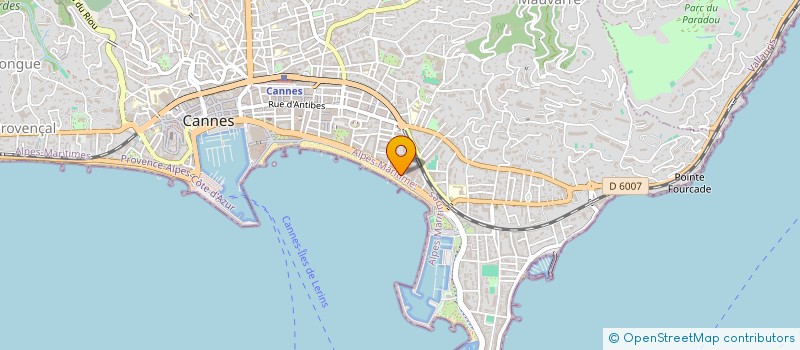 localisation de l'entreprise MADAME PAULETTE CHICHE à CANNES