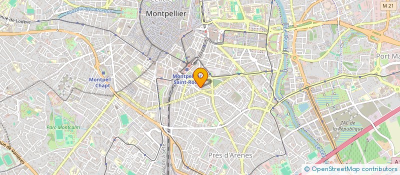 localisation de l'entreprise MADAME PAULETTE CORP à MONTPELLIER