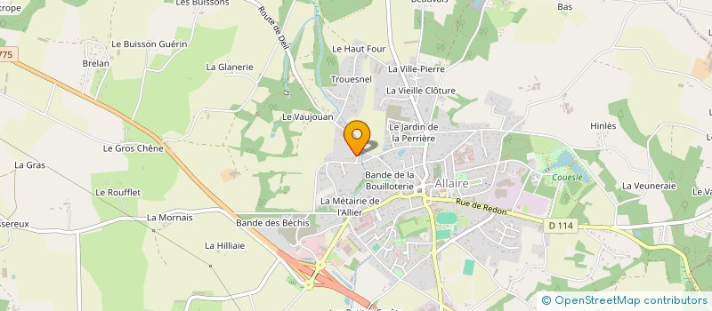 localisation de l'entreprise MADAME PAULETTE COTTIN à RIEUX