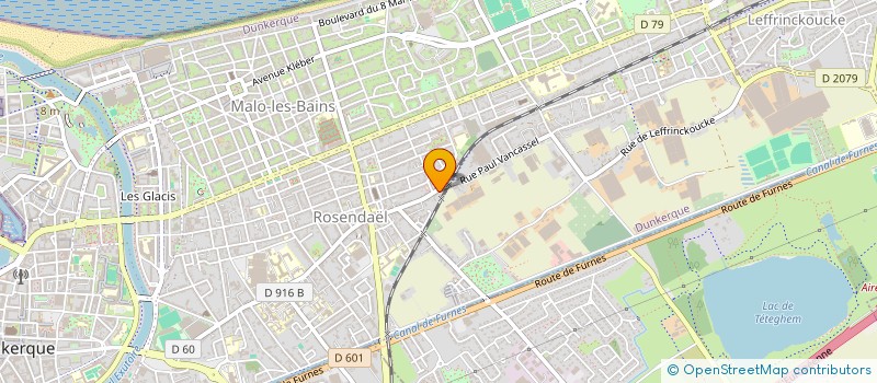 localisation de l'entreprise MADAME PAULETTE DEBOES à DUNKERQUE