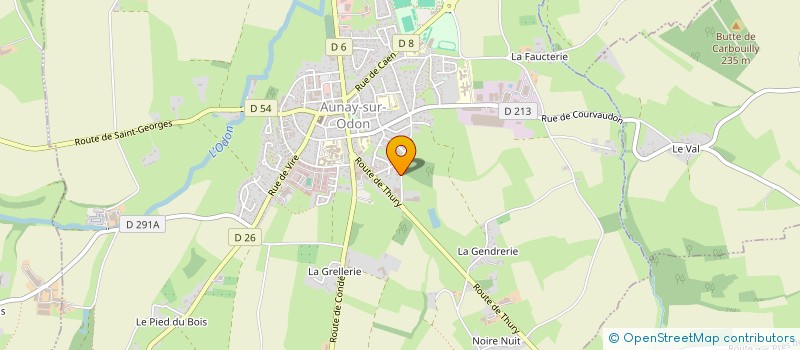 localisation de l'entreprise MADAME PAULETTE DELIQUAIRE à SOULEUVRE EN BOCAGE