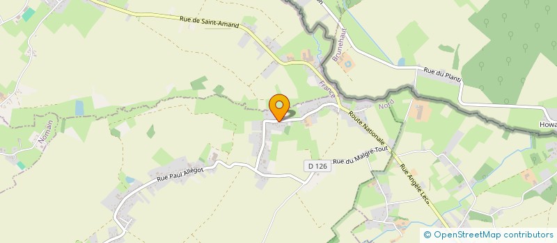 localisation de l'entreprise MADAME PAULETTE DEMOUCHY  LANDAS