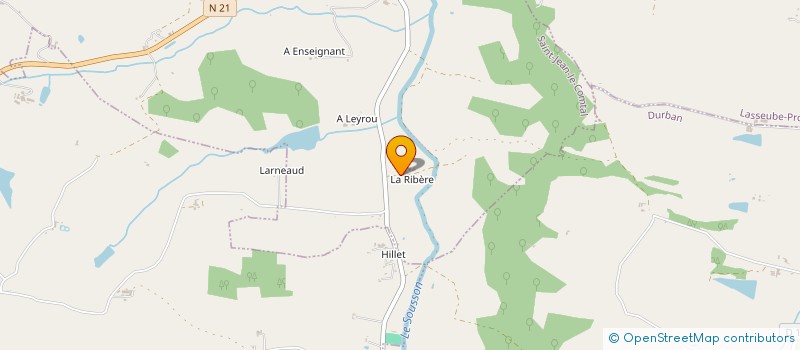 localisation de l'entreprise MADAME PAULETTE DESPAUX  SAINT-JEAN-LE-COMTAL