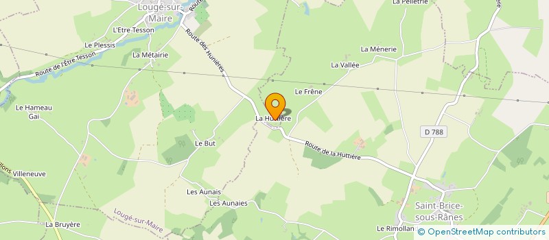 localisation de l'entreprise MADAME PAULETTE DEVAUX à LOUGE SUR MAIRE