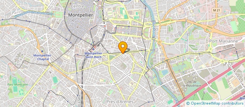 localisation de l'entreprise MADAME PAULETTE DOMERGUE à MONTPELLIER