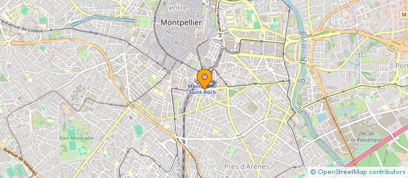 localisation de l'entreprise MADAME PAULETTE DOMINIQUE à MONTPELLIER