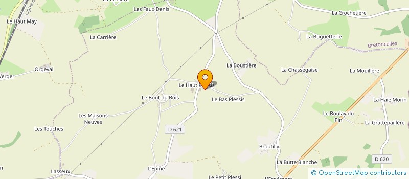 localisation de l'entreprise MADAME PAULETTE DORCHENE à SABLONS-SUR-HUISNE