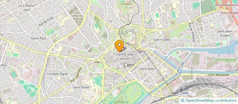 localisation de l'entreprise MADAME PAULETTE DOUCET à CAEN
