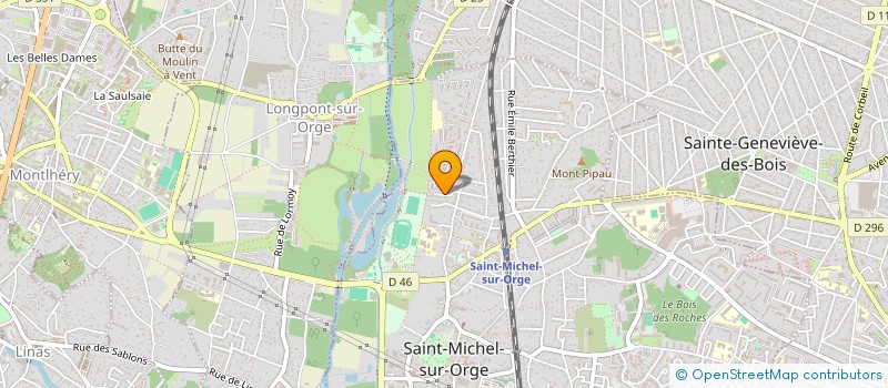 localisation de l'entreprise MADAME PAULETTE DUJARDIN  SAINT-MICHEL-SUR-ORGE