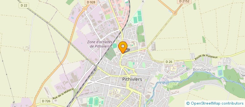 localisation de l'entreprise MADAME PAULETTE DUPEU à PITHIVIERS
