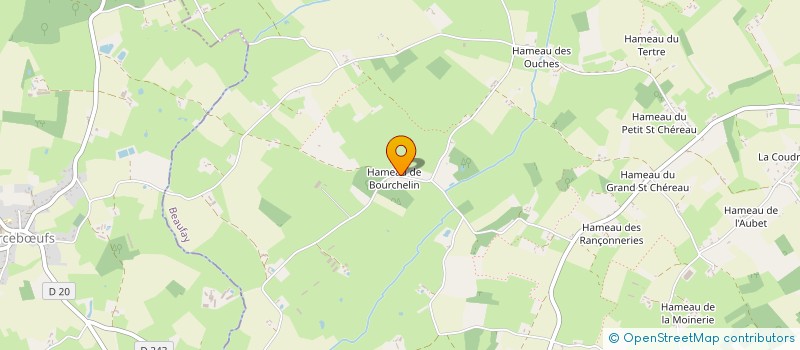 localisation de l'entreprise MADAME PAULETTE DUPONT  BEAUFAY