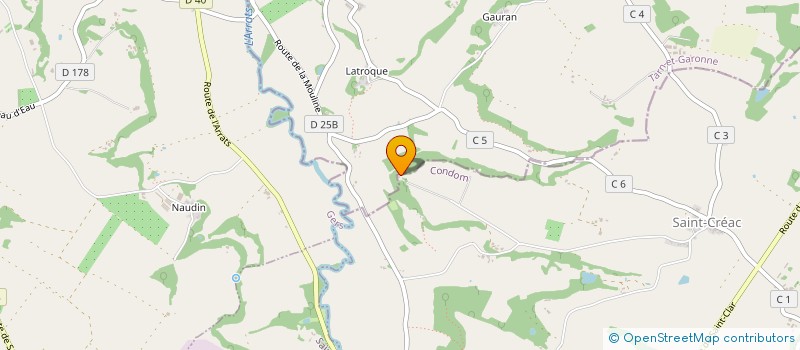 localisation de l'entreprise MADAME PAULETTE DUPUY  SAINT-LEONARD