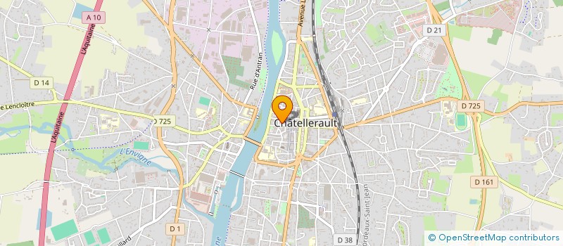 localisation de l'entreprise MADAME PAULETTE DUQUERROUX à CHATELLERAULT
