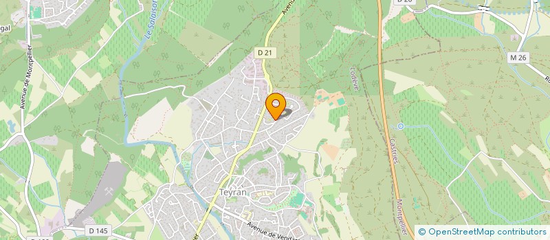 localisation de l'entreprise MADAME PAULETTE EL ROUAH  TEYRAN
